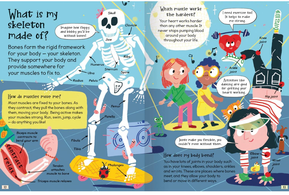 Curious Questions & Answers About My Body – Super Fun Fact Book for Kids