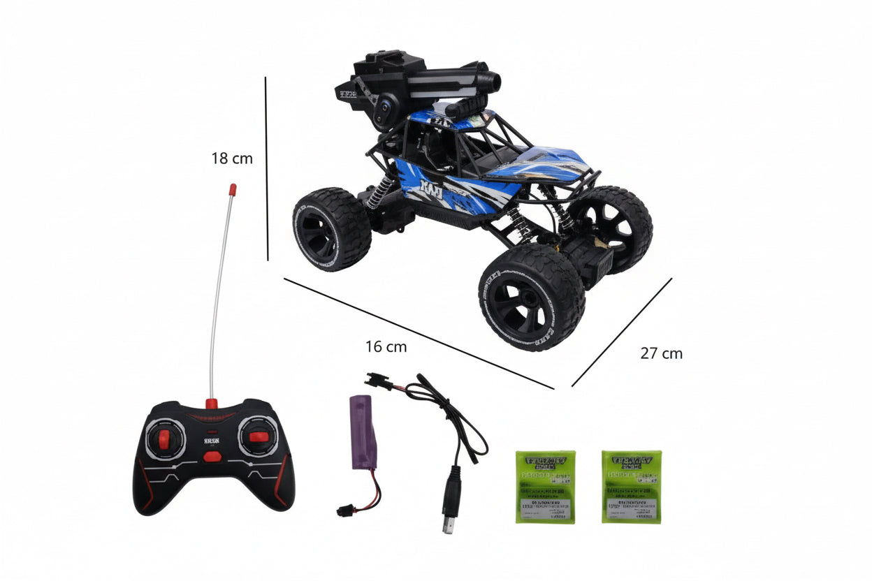 Pioneer Racing RC Climbing Car – 4WD Water Bullet Off-Road Monster Truck
