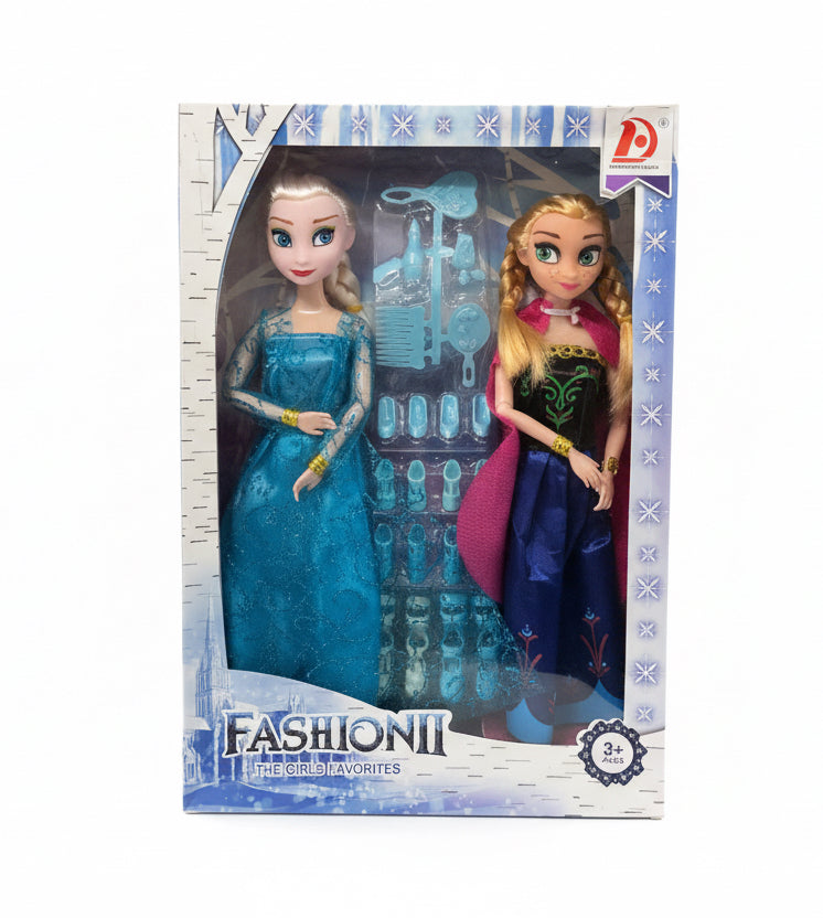 Frozen Elsa and Anna doll set