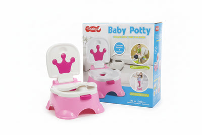 iBaby Baby Potty Chair – Pink Training Potty for Girls