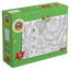 Coloring puzzle Elephant 24 pieces