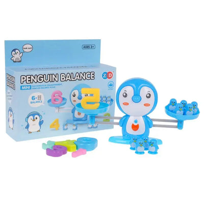 Penguin Balance Mathematical Enlightenment Scale – 3-in-1 Educational Game