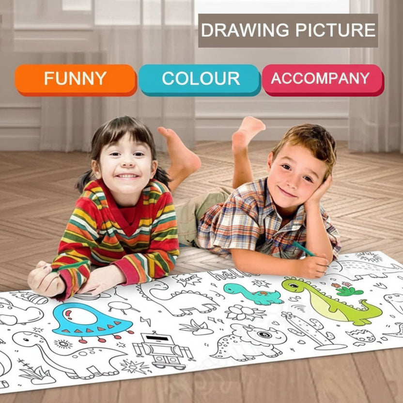 Disney Magic 2-Pack Coloring Rolls – 4 Meters of Artistic Adventure