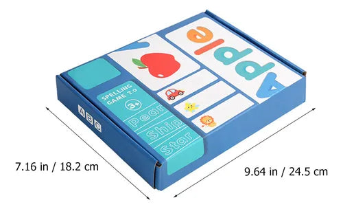 English Spelling & Alphabet Discovery Set – 66-Word Vocabulary Game