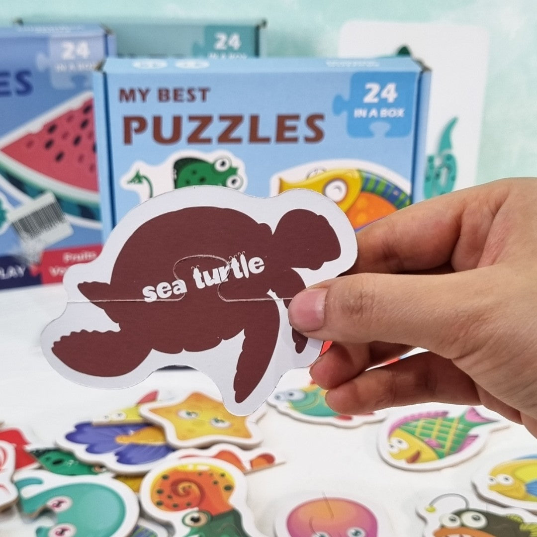 My Best Puzzle - Sea Animals 48 pieces
