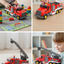 City Sprinkler Fire Truck – Aerial Ladder Toy Car with Water Spray