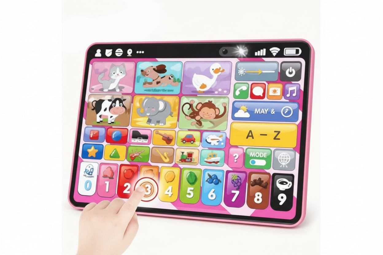 My First Learning Tablet – 3-in-1 Multilingual Interactive Discovery Pad