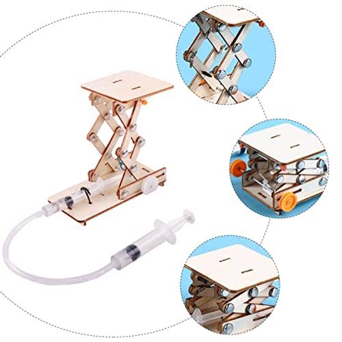 DIY Hydraulic Lifting Platform – Wooden STEM Construction Kit