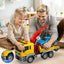 Friction-Powered Tow Truck & Car Set | Ages 3+ | Spark Heroic Rescue Play & Motor Skills