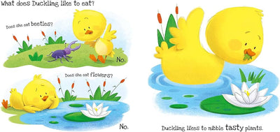 What Does Duckling Like? Touch and Feel Interactive Board Book for Babies & Toddlers (Ages 6m–3)
