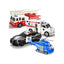 Emergency Rescue Vehicles Interactive Educational Toy Set for Kids (Ages 3+)