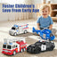 Emergency Rescue Vehicles Interactive Educational Toy Set for Kids (Ages 3+)