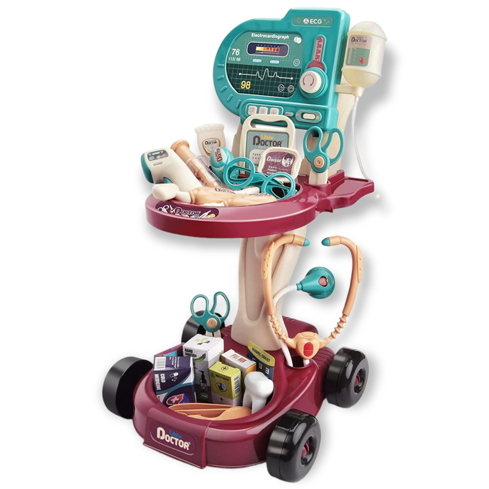 Junior Surgeon 24-Piece Medical Center – Light-Up Interactive Doctor Set