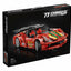 Technical Red Sports Racer – 471-Piece Pull-Back Building Set