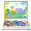 Magnetic Book for Kids – 47 Pieces Animal Puzzle Set (12 Animals)