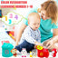 Soft Glue Animals & Houses Educational Toy Set for Toddlers