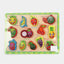 Wooden Fruit Chunky Puzzle – First Colors & Shape Recognition