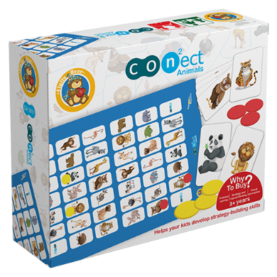 Connect animals - fluffy bear