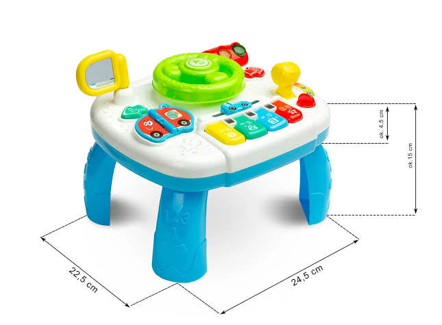 Musical multifunctional learning table