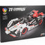Ctoys Teknik Formula 1 Racing Car – 486-Piece Building Blocks Set (Lego Compatible)