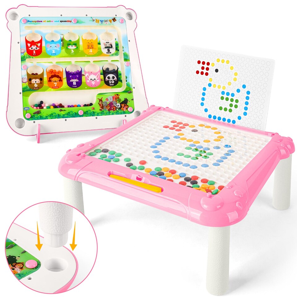 3-in-1 Magnetic Drawing Board & Maze – Double-Sided Activity Set