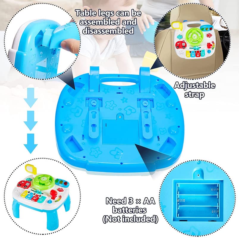 Musical multifunctional learning table