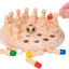 Wooden Memory Match Stick Chess Game