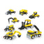 Mini Lego Blocks Construction Trucks Set