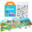 Magnetic sticker book - vechiles