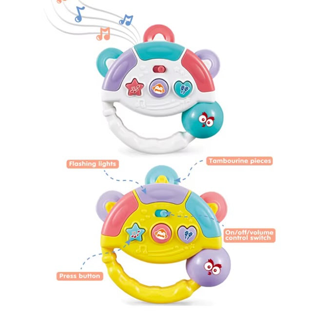 VTech Twinkle & Learn Tambourine – Baby Musical Toy