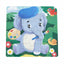 Zoo Animals' Magnetic Step-by-Step Puzzle – 3-in-1 Leveled Learning Book