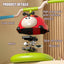3-in-1 Sports Toy – Jump Rope, Target Throw & Rocket Launcher (Ladybug)