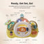 Vivakids Interactive Co-Pilot Steering Wheel | Ages 12m+ | Master Spatial Orientation & Fine Motor Synergy
