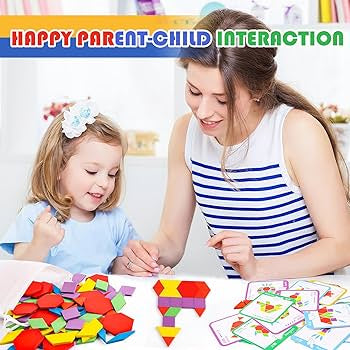 Pattern blocks 130 pcs