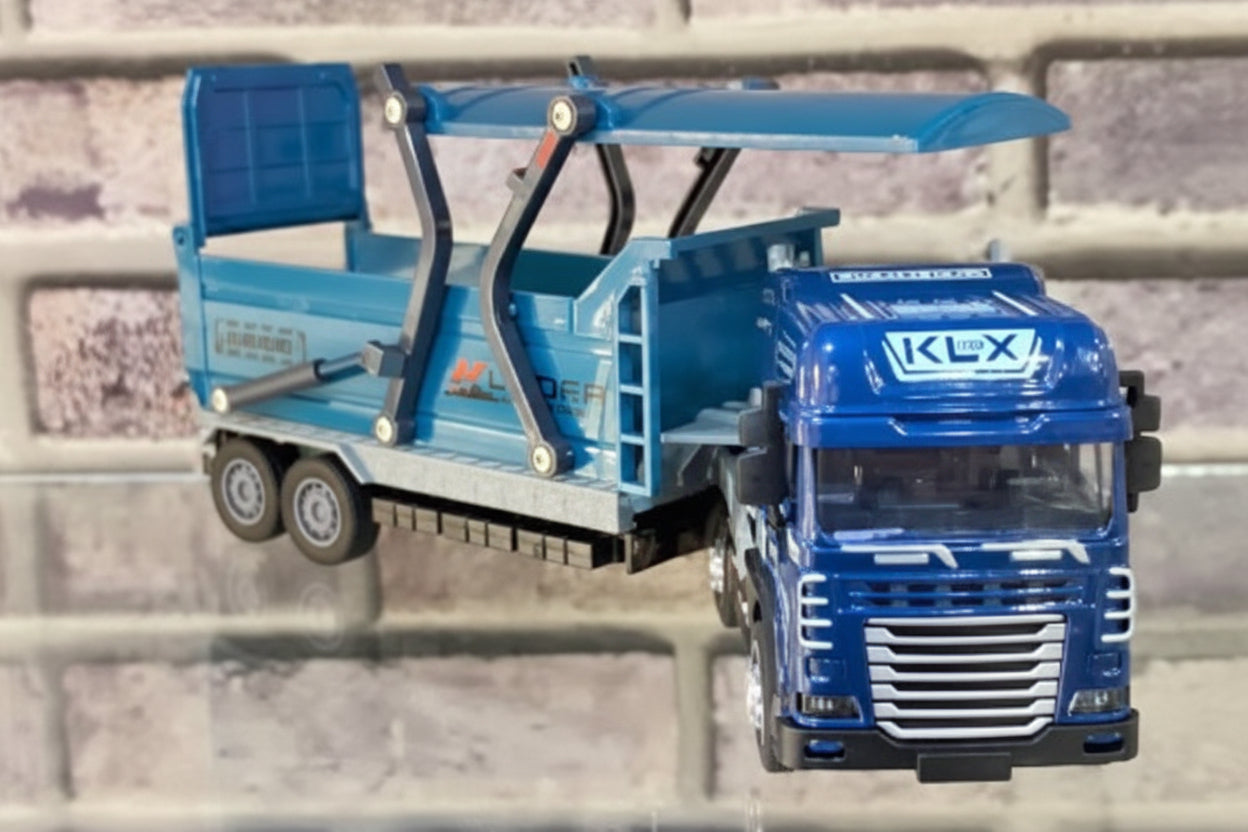 1:24 Die-Cast Metal Construction Transporter – Light & Sound Series