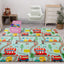Foldable XPE Foam Play Mat – 180 x 200 cm Reversible Educational Mat