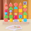 Wooden Five Column Set Bead String