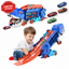 Dinosaur Transporter Truck & Transforming Race Track Set for Kids (Ages 3-8 years)