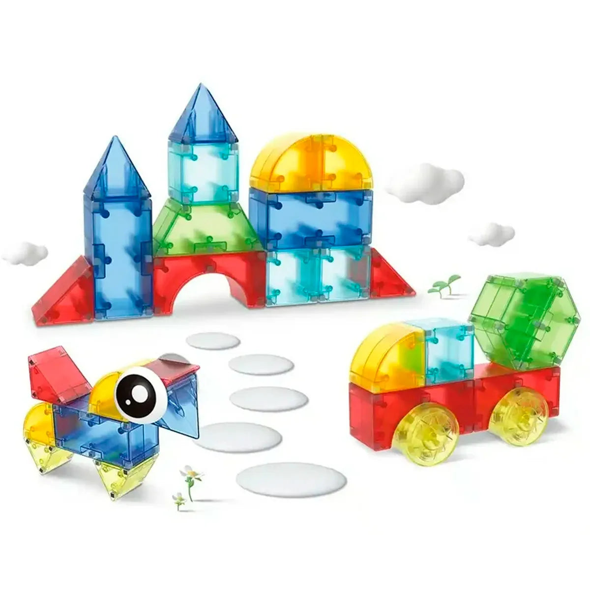 Magnetic Building Blocks – 52 Pieces Creative Construction Set