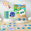 Wooden reading blocks