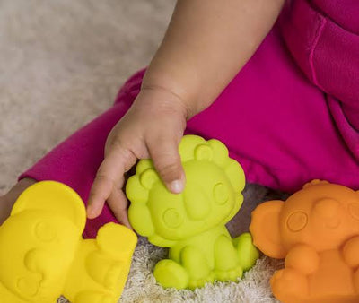 Baby silicone animals set