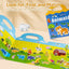 Reusable Magnetic Animal Sticker Activity Book – Interactive Learning & Play