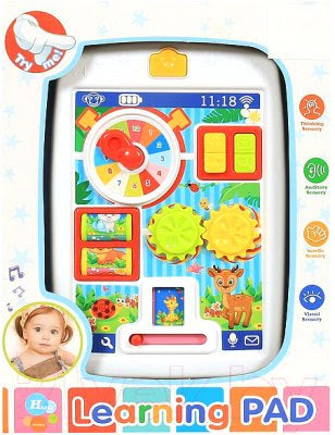 Baby learning pad toy