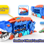 Dinosaur Transporter Truck & Transforming Race Track Set for Kids (Ages 3â€“6)