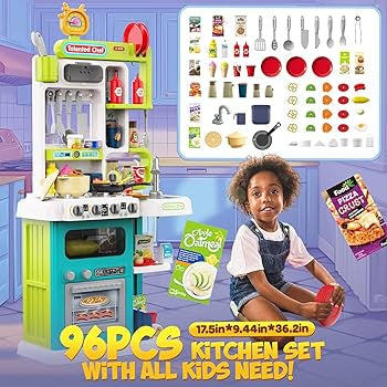 Home kitchen 96 pieces toy set