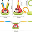 3-in-1 Sports Toy – Jump Rope, Target Throw & Rocket Launcher (Ladybug)