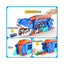 Dinosaur Transporter Truck & Transforming Race Track Set for Kids (Ages 3â€“6)