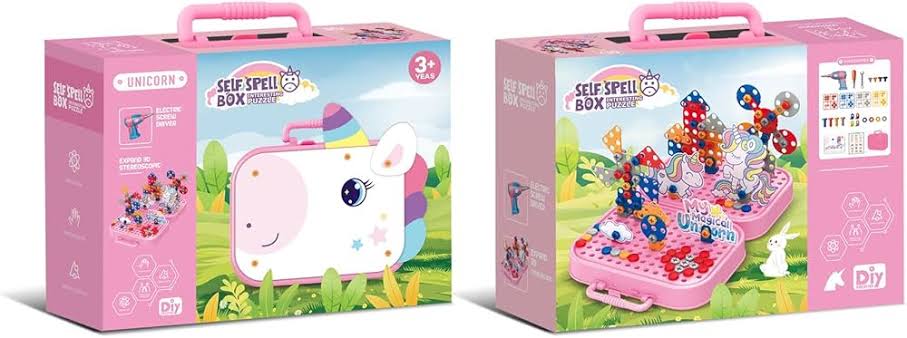 Unicorn Electric Drill puzzle set 298 pieces