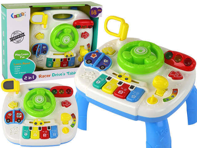 Musical multifunctional learning table