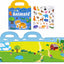 Reusable Magnetic Animal Sticker Activity Book – Interactive Learning & Play